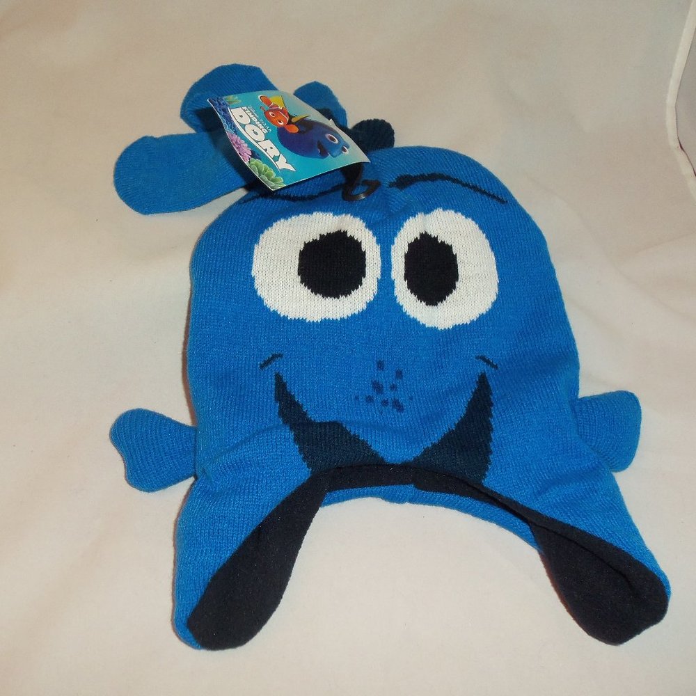 FINDING DORY Disney Pixar 2pc Hat and Glove Set-Kids One Size-New with Tag